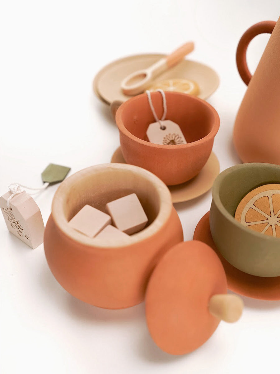 Wooden Tea Set | 19 Pieces | SABO Concept