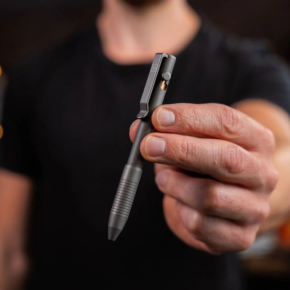 USA Bolt Action Pen machined from titanium