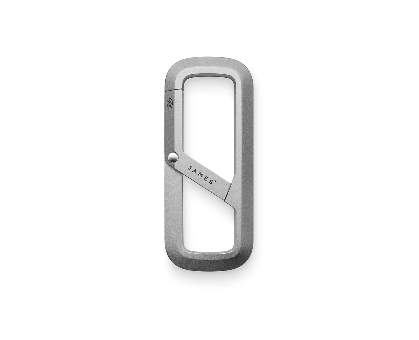 The exact Madison titanium carabiner closed