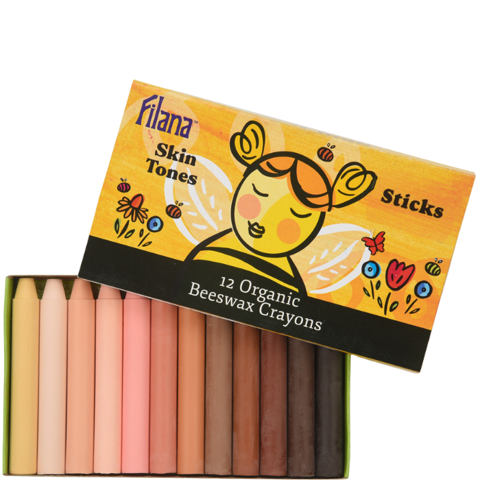 Filana skin-tone stick crayons