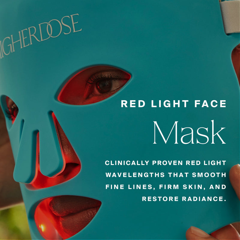 Red Light Therapy Face Mask | FDA-Cleared | Home Use