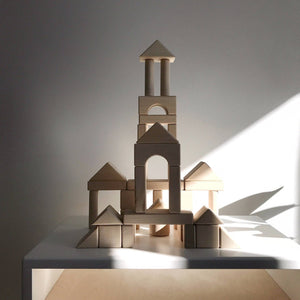 Castle Building Blocks | Wooden Set | Made in Ukraine