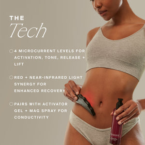 Microcurrent Body Sculptor | Ergonomic Handheld Device | Complete Ritual Set