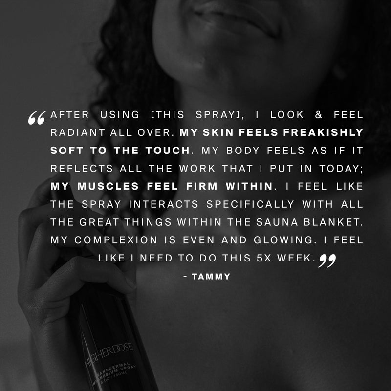 Transdermal Magnesium Spray | HigherDOSE