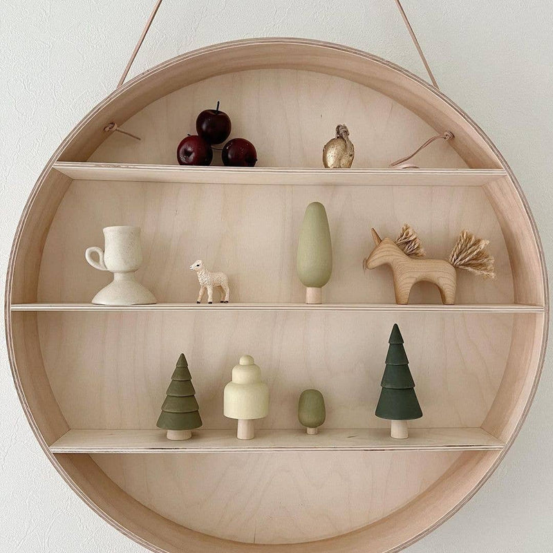 Wooden Tree Mini Set | 5 Trees | Solid Wood | SABO Concept