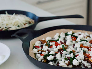Cast Iron Paella Pan | 14.75"