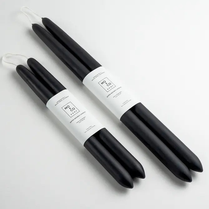 Hand-Dipped Beeswax Taper Candles
