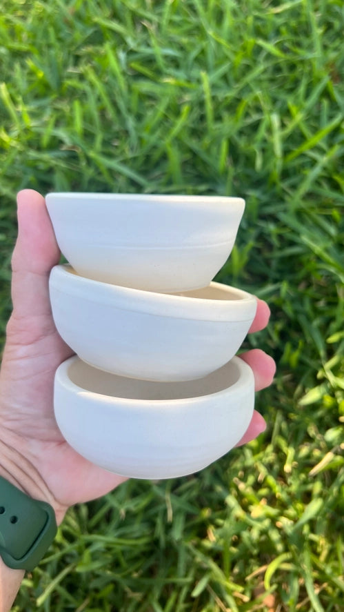 Handmade Ceramic Shave Bowl