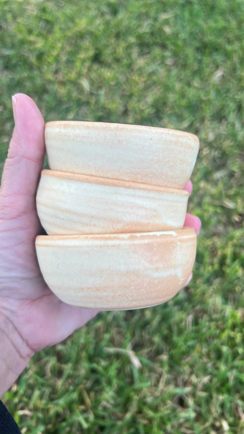 Handmade Ceramic Shave Bowl