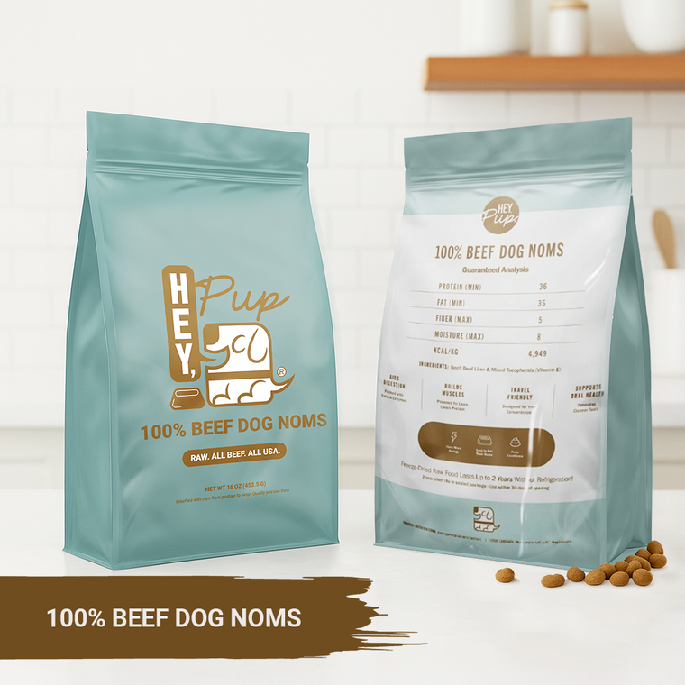 Freeze-Dried Beef Dog Treats | 100% USA Beef | 16oz | Single Ingredient
