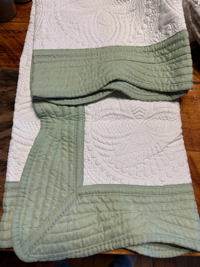 Handmade | Heirloom Baby Quilt | South Dakota Prairie