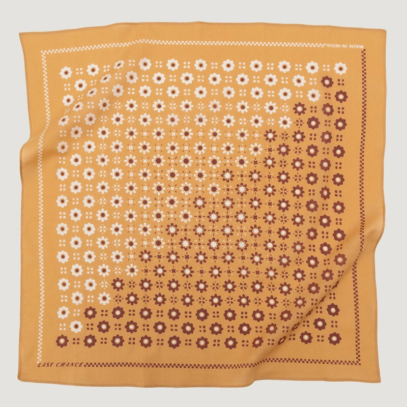 Switcheroo | Cotton Reversible Bandana | Honey