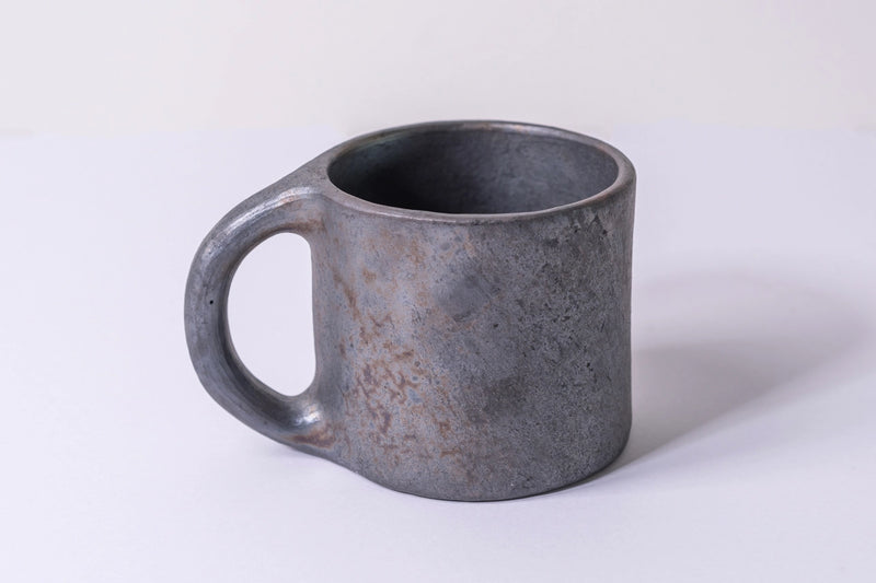 Longpi Black Pottery Mug | Handmade in Manipur, India