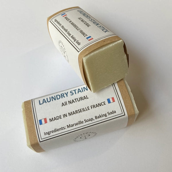 Compagnie de Provence French Laundry Stain Stick — Marseille soap formula with baking soda