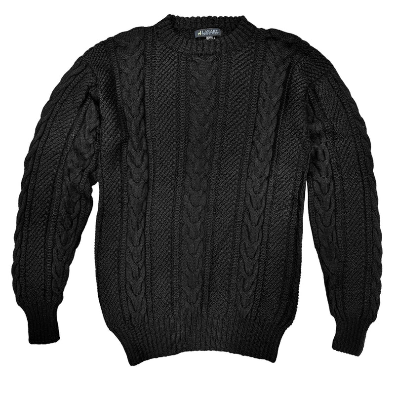 Traditional Fisherman’s Sweater | 100% Baby Alpaca — XL/XXL
