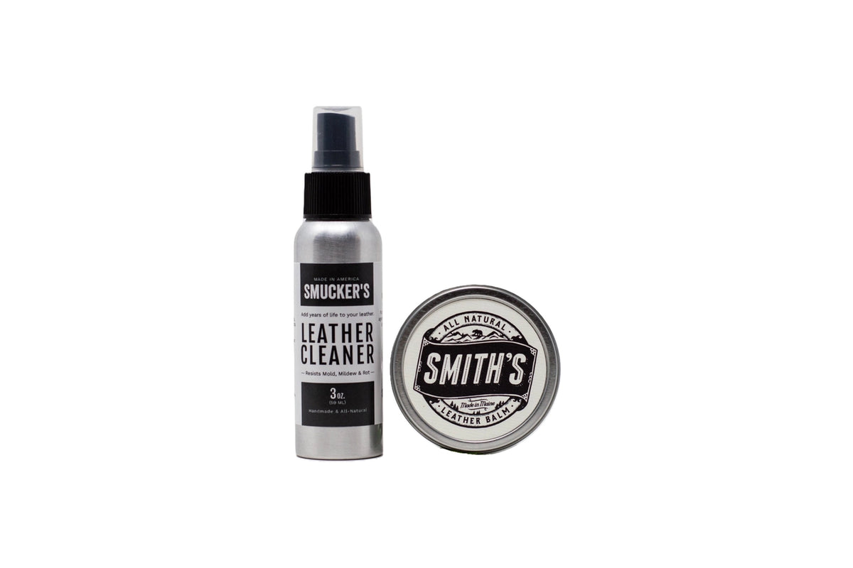 Leather Care Set — Cleaner + Butter