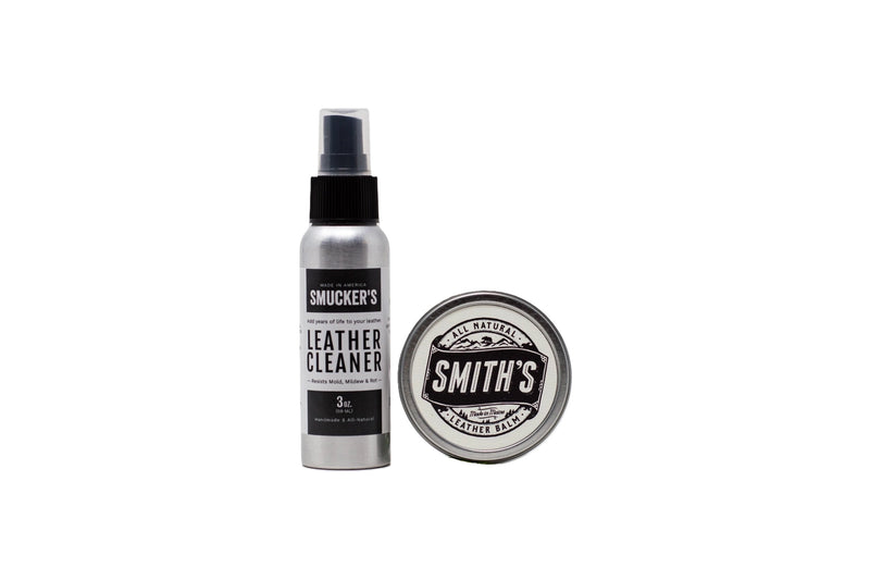Leather Care Set — Cleaner + Butter