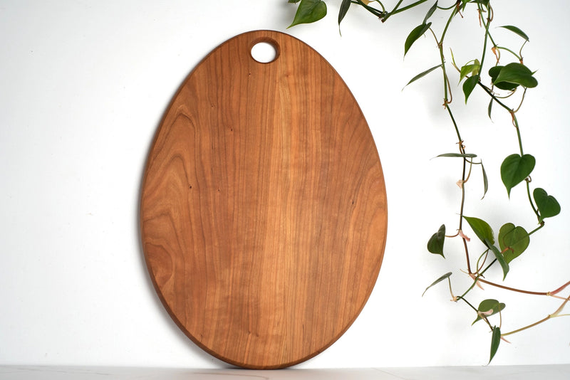Small Egg Board | Mid-Century Danish-Inspired | USA Hardwood
