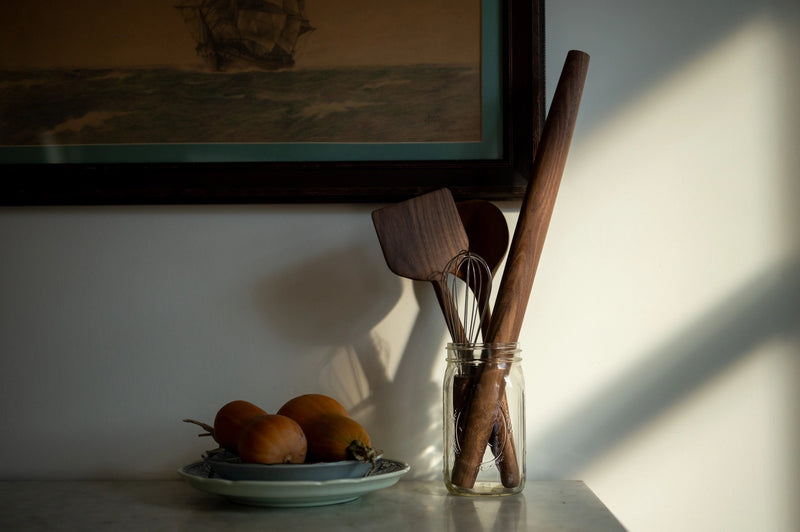 Heritage Cooking Set | 4-Piece Walnut