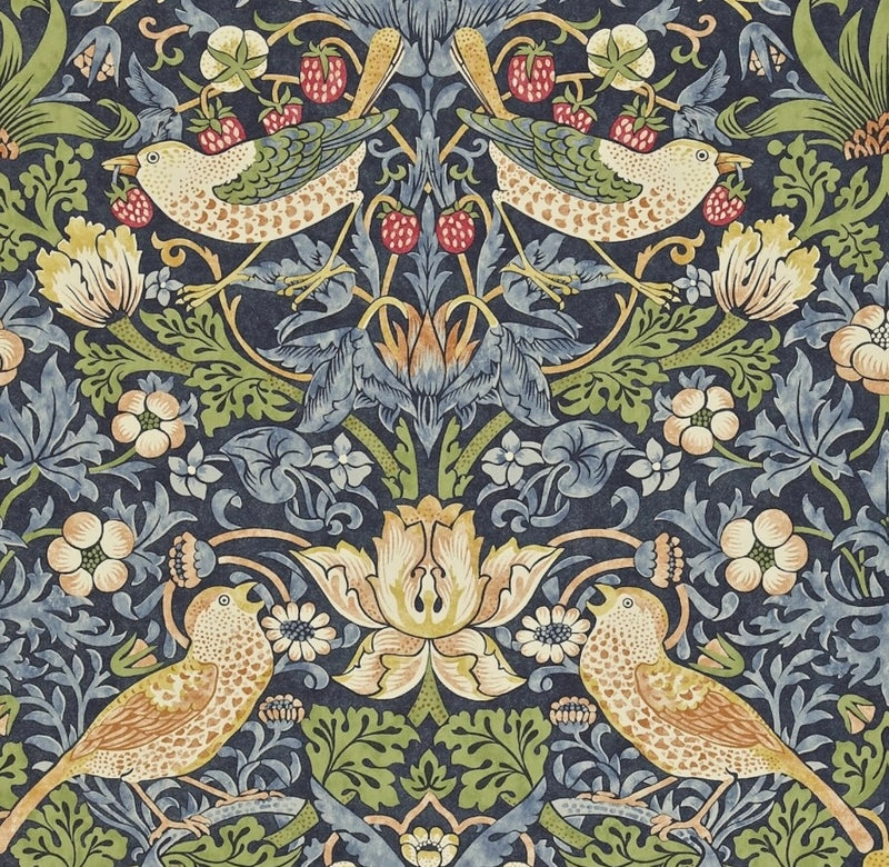 Beeswax Food Storage Bag | William Morris Print | 13" x 11"