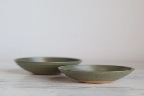 Artist Choice Little Bowls — sage green stoneware, handmade