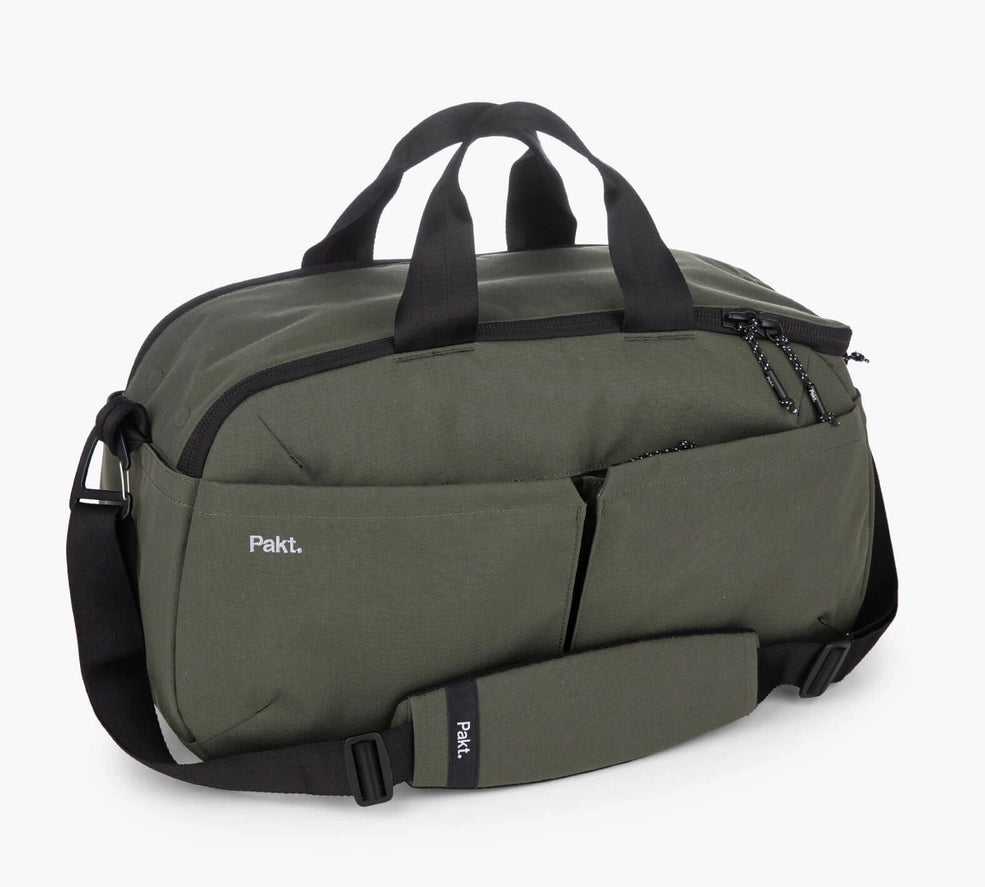 25L Travel Duffel | Padded Laptop Sleeve | Recycled Nylon