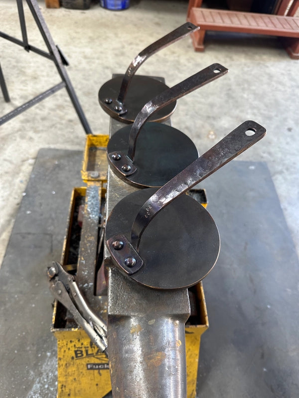 Smash burger press — heavy duty cast iron