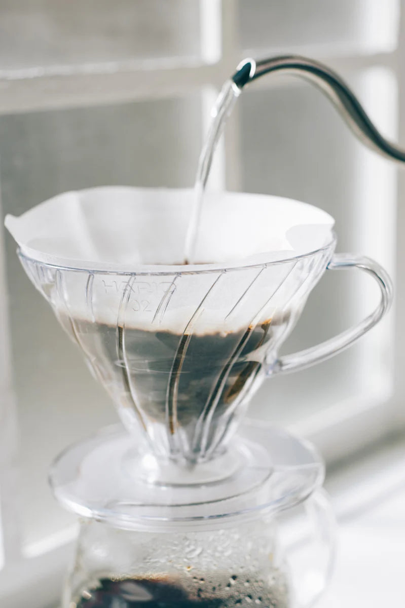 Hario V60 Plastic Coffee Dripper | Clear | Japan