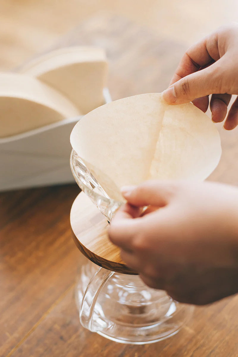 Hario V60 Paper Filters | Size 02 (1-4 Cups) or 03 (1-6 Cups) | Made in Japan