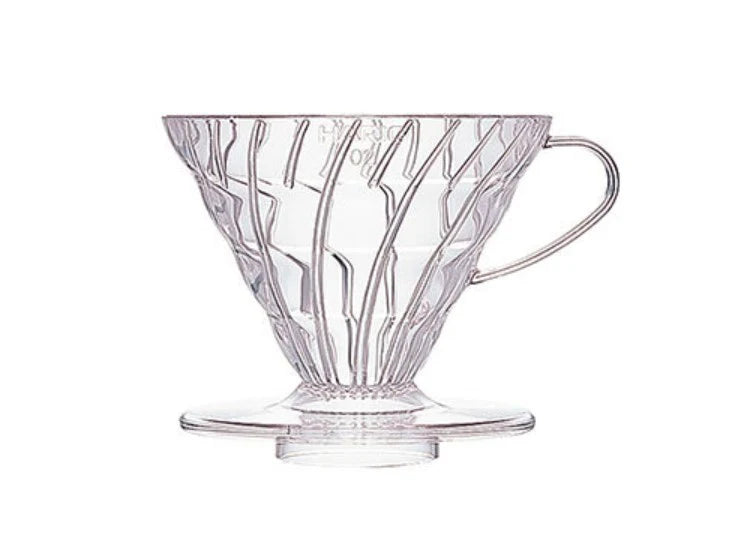 Hario V60 Plastic Coffee Dripper | Clear | Japan