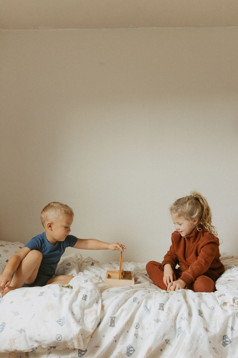 Wooden Four in a Row Game | Travel Size