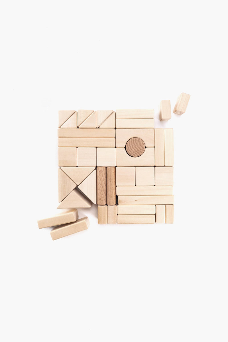 Castle Building Blocks | Wooden Set | Made in Ukraine