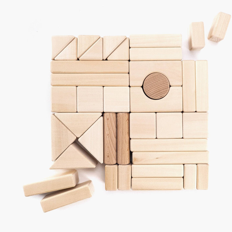 Castle Building Blocks | Wooden Set | Made in Ukraine