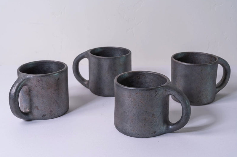 Longpi Black Pottery Mug | Handmade in Manipur, India