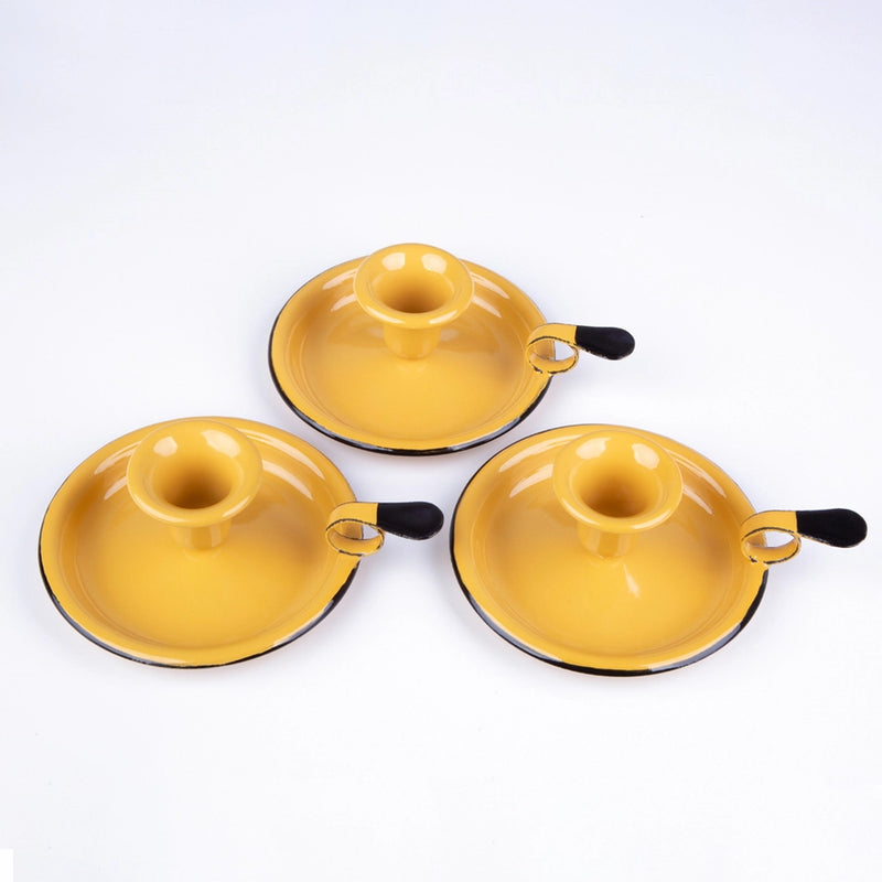 Enamel Candle Holder | Plain B