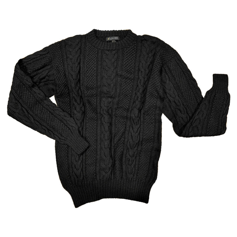 Traditional Fisherman’s Sweater | 100% Baby Alpaca — XL/XXL