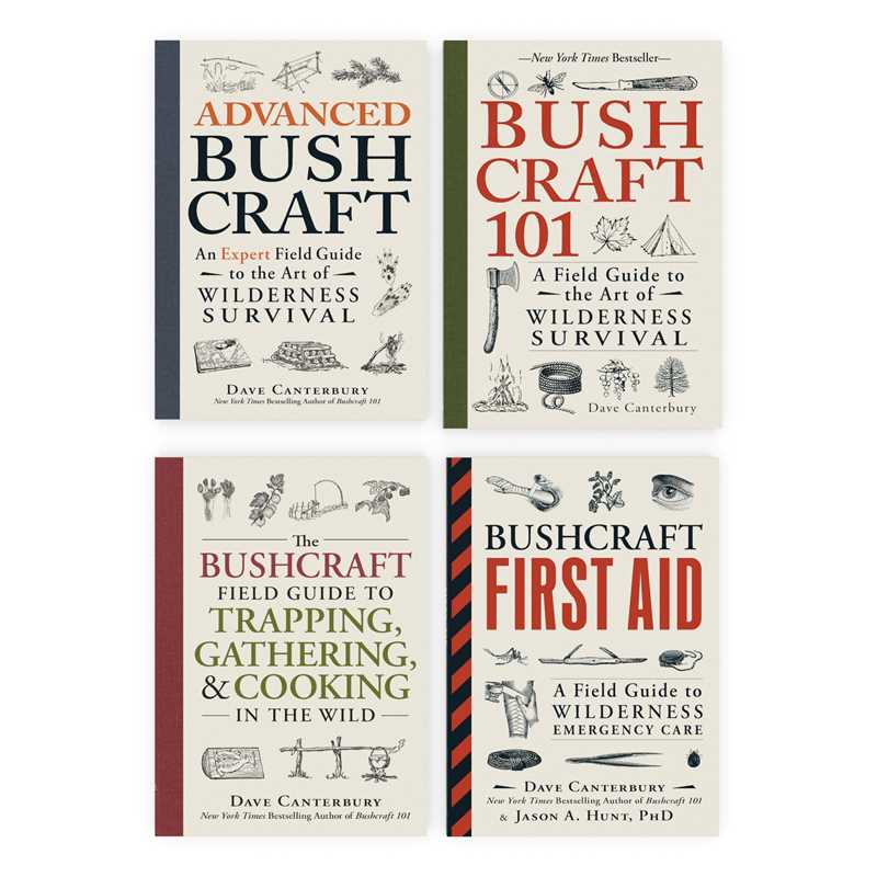 Bushcraft Boxed Set | 4 Books