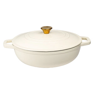 Enameled Cast Iron Dutch Oven | 5 Qt Shallow