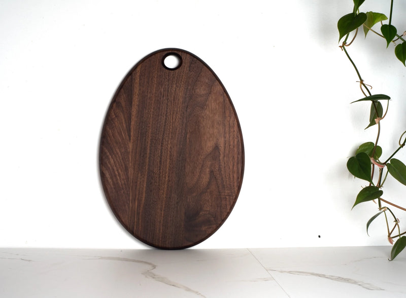 Small Egg Board | Mid-Century Danish-Inspired | USA Hardwood