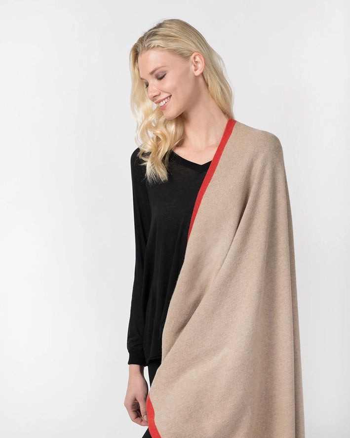 Cashmere Travel Blanket | 100% Cashmere | 60 x 48"