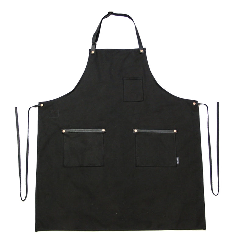 Standard Canvas Industry Apron | 12oz Pre-Shrunk Canvas | Leather & Copper