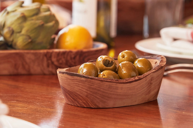 Umbrian Olivewood Serving Bowl | Small | Handcrafted in Italy