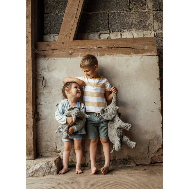 Cuddly Elephant · Large Grey