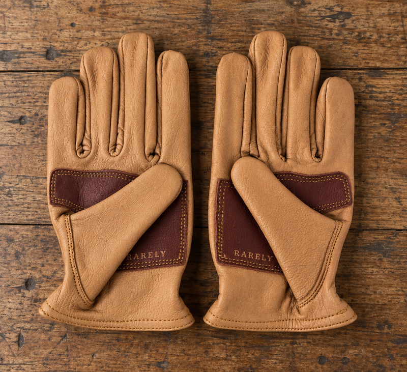 Kids Buffalo Leather Ranching Gloves | Rarely Edition