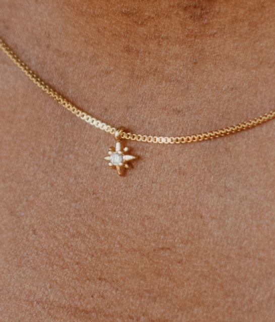 North Star Necklace | Gold-Filled or Sterling Silver