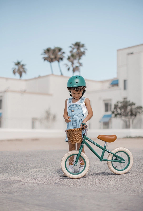 Banwood First Go Balance Bike | Vintage Green