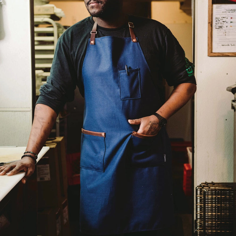 Standard Canvas Industry Apron | 12oz Pre-Shrunk Canvas | Leather & Copper