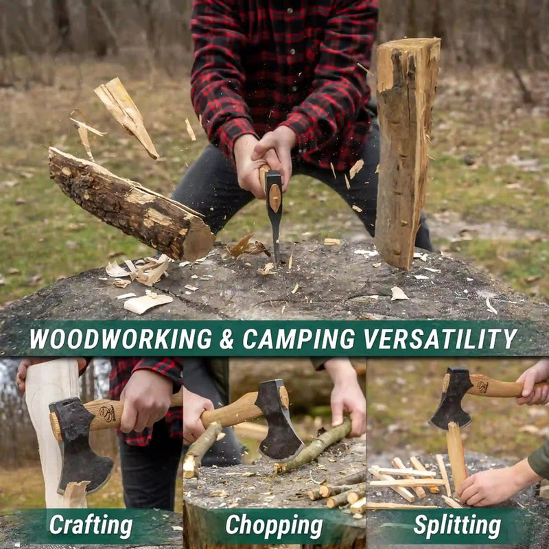 AX3 Bushcraft Hatchet | High-Carbon Steel