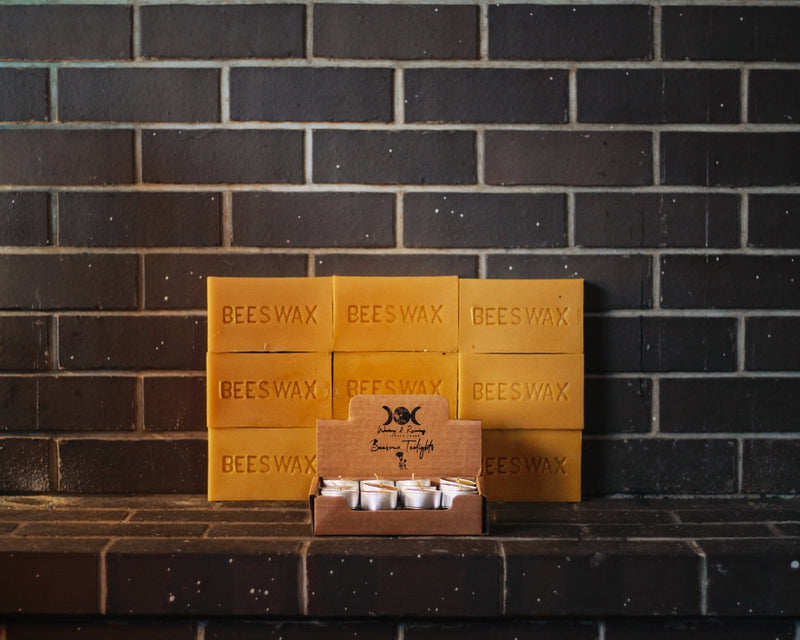 Beeswax Tealight Candles | Box of 24