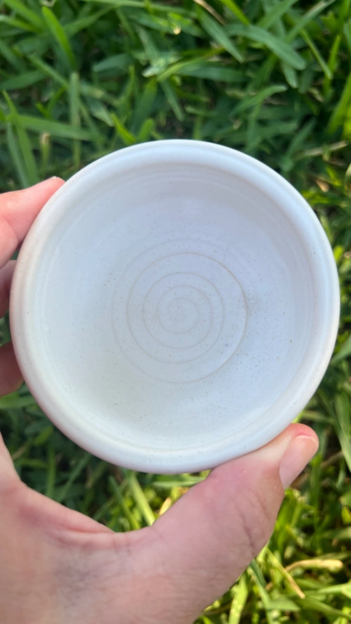 Handmade Ceramic Shave Bowl